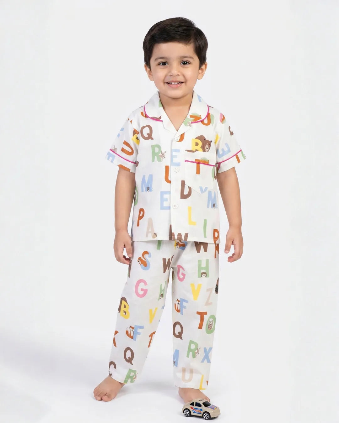 SLEEPWEAR SHIRT WITH PAJAMA SET