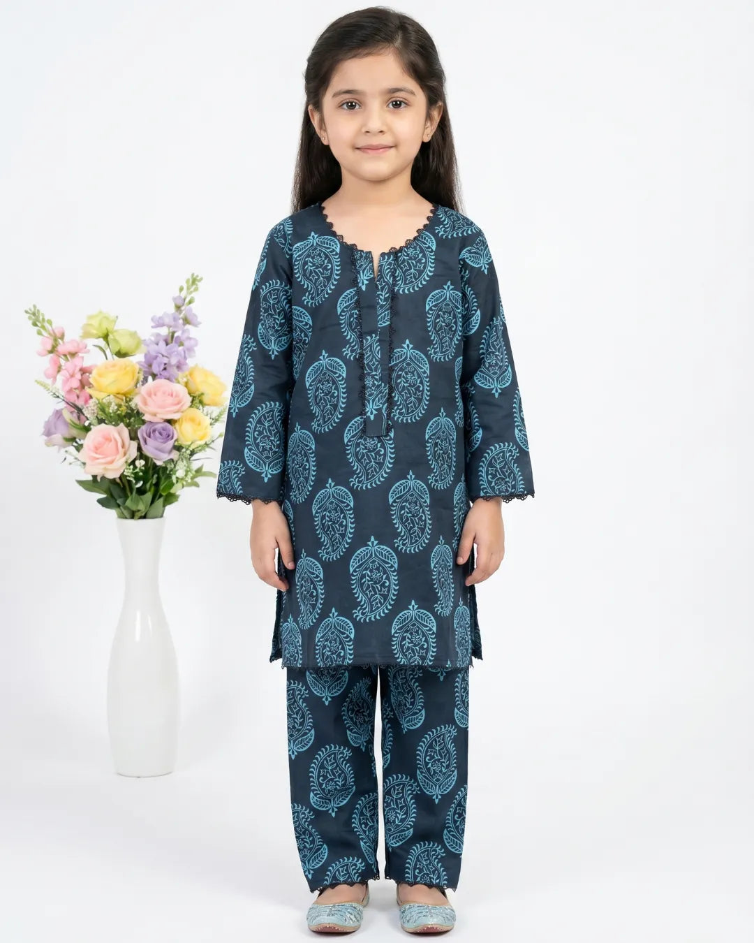 2 PIECE - PRINTED LAWN SUIT