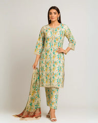 3 PIECE - PRINTED LAWN SUIT