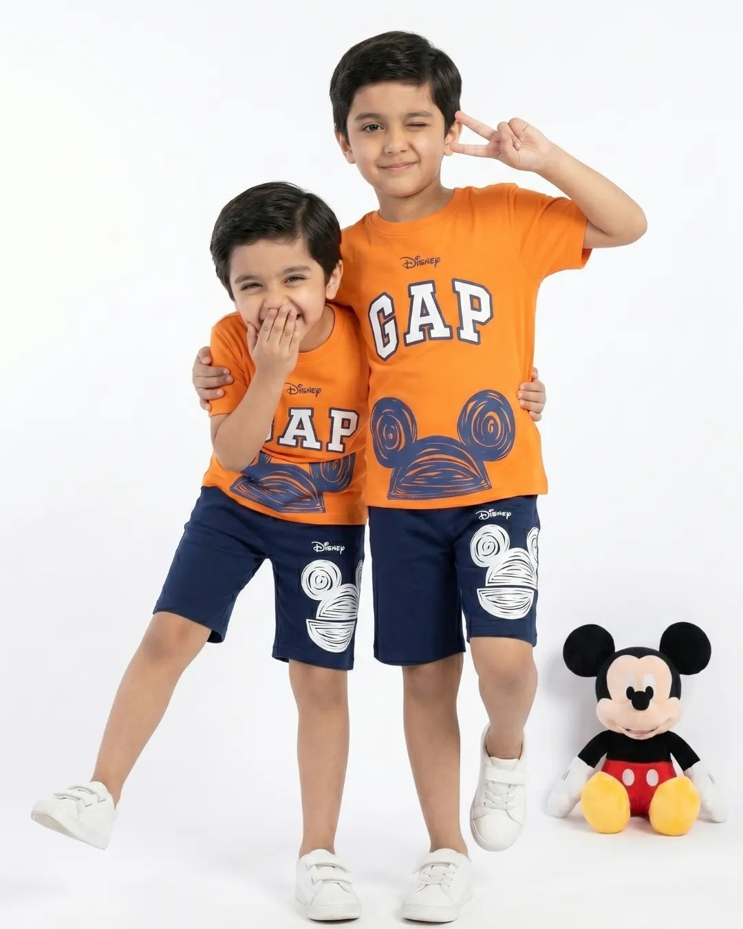 MINI WESTERN COTTON SHORT SET