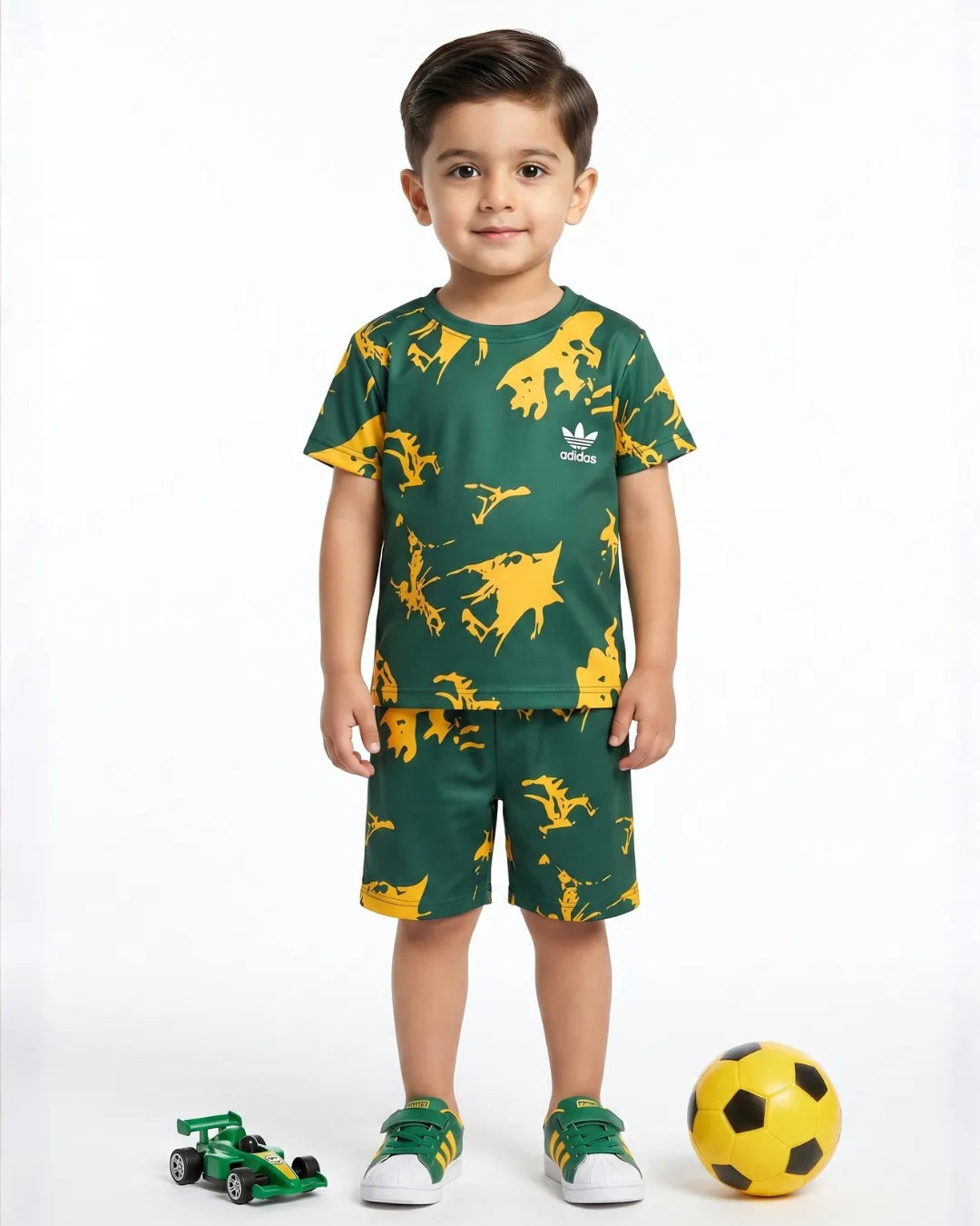 MINI WESTERN COTTON SHORT SET