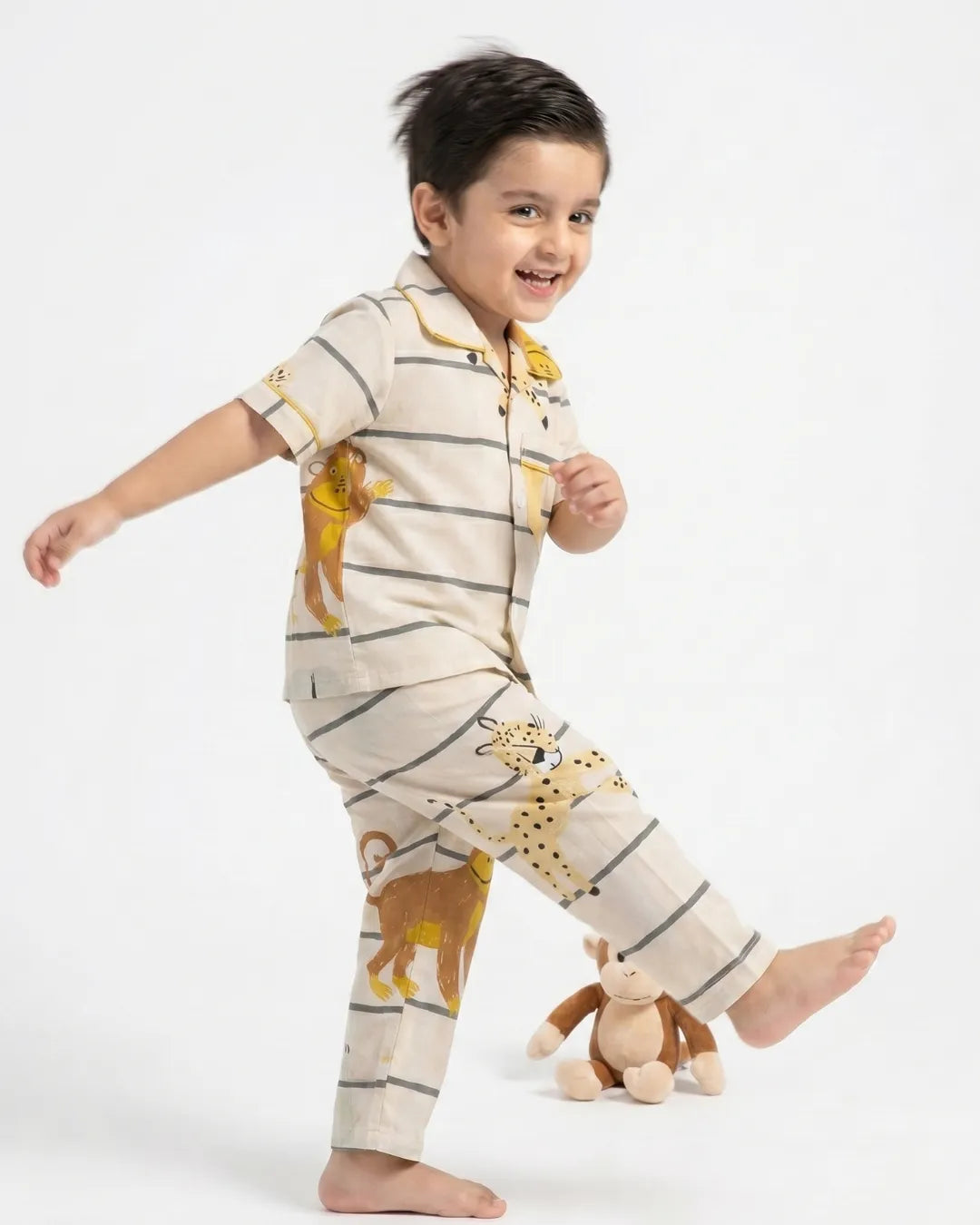 SLEEPWEAR SHIRT WITH PAJAMA SET