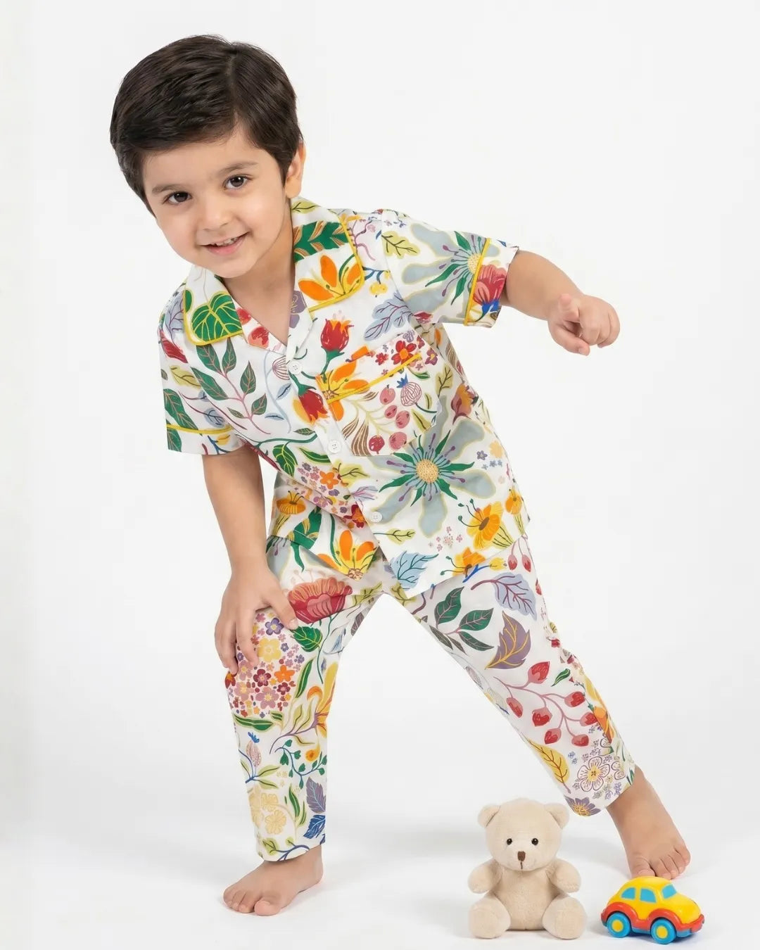 SLEEPWEAR SHIRT WITH PAJAMA SET