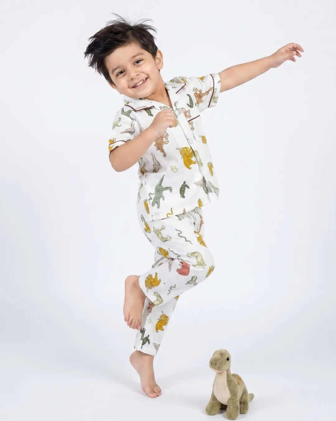 SLEEPWEAR SHIRT WITH PAJAMA SET
