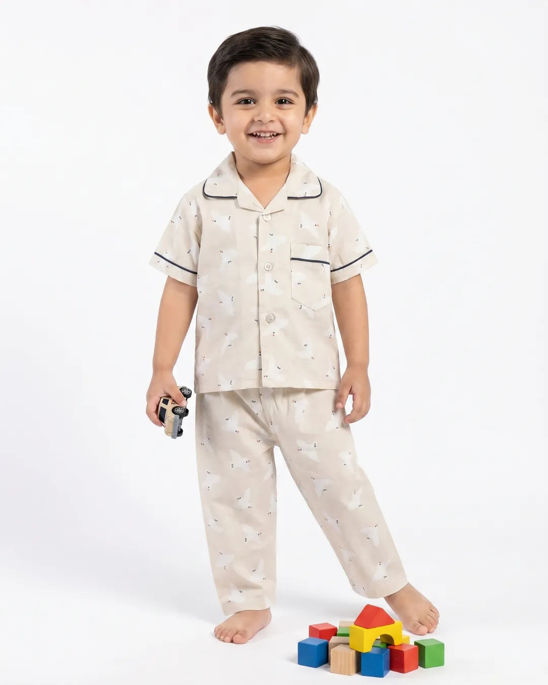 SLEEPWEAR SHIRT WITH PAJAMA SET