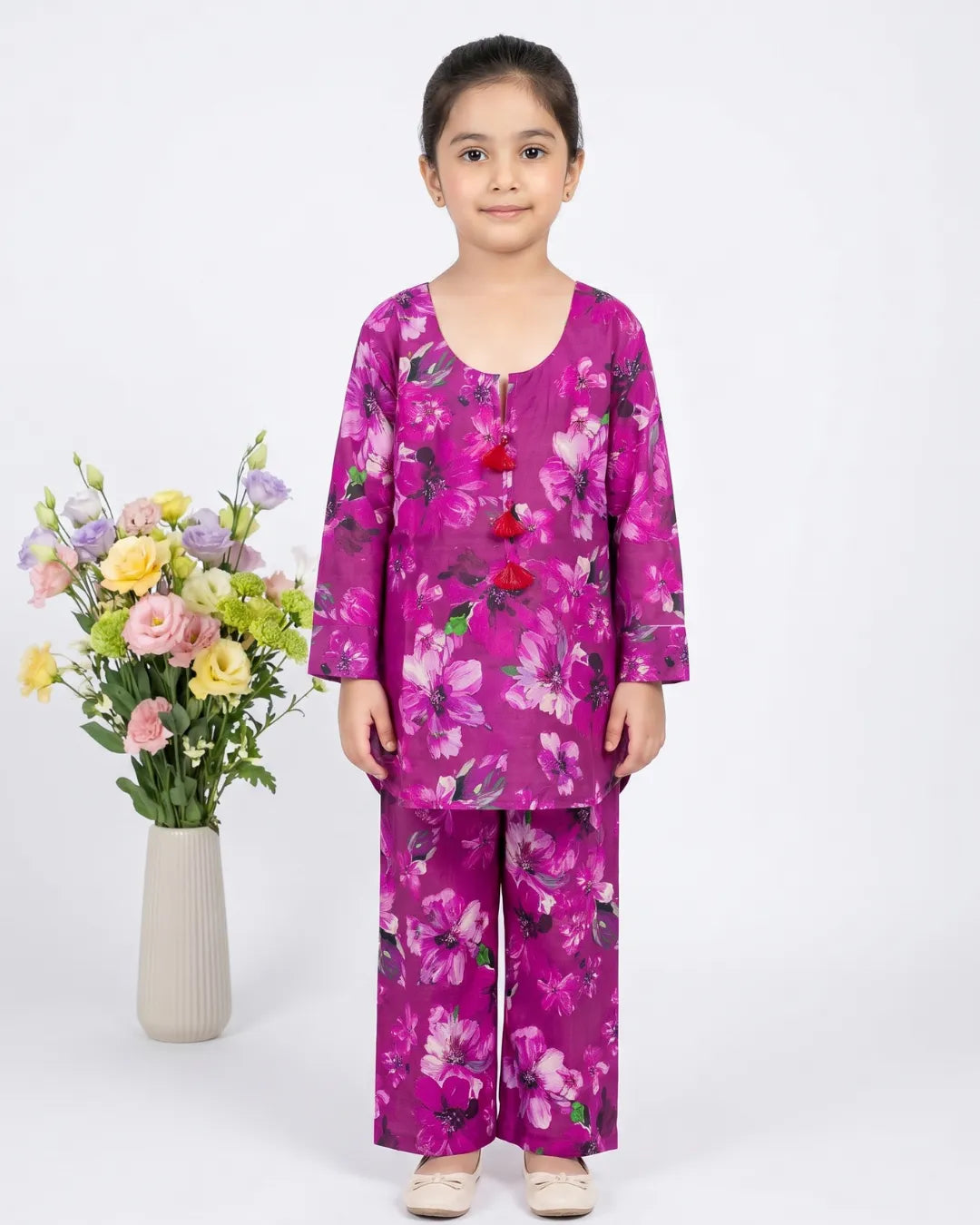 2 PIECE - PRINTED LAWN SUIT