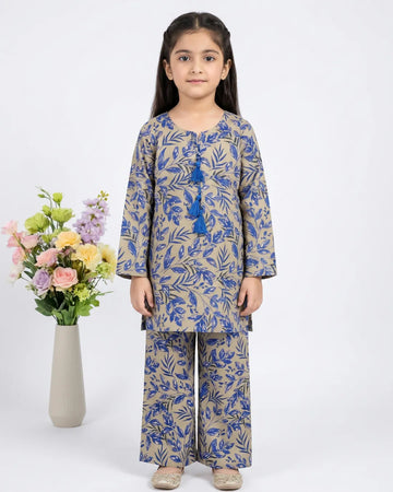 2 PIECE - PRINTED LAWN SUIT