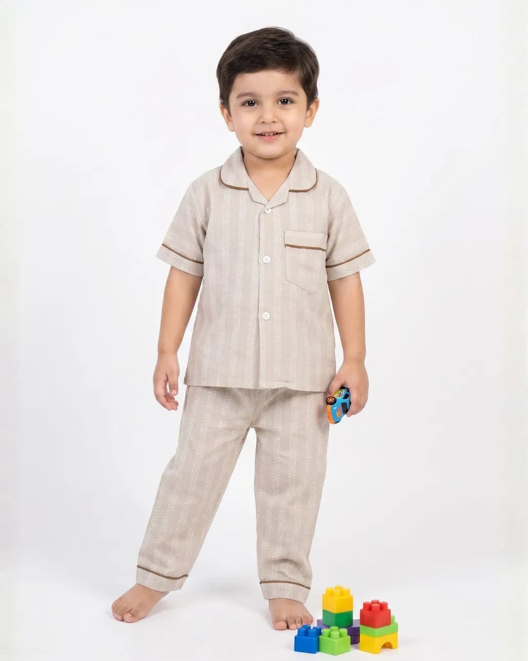 SLEEPWEAR SHIRT WITH PAJAMA SET