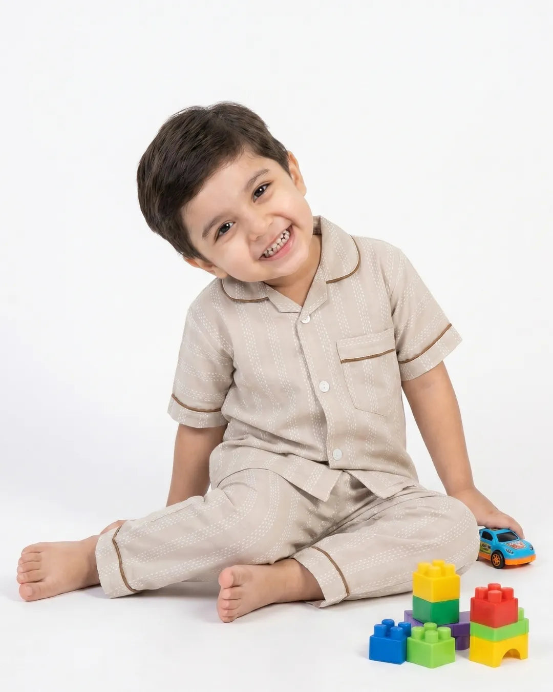 SLEEPWEAR SHIRT WITH PAJAMA SET