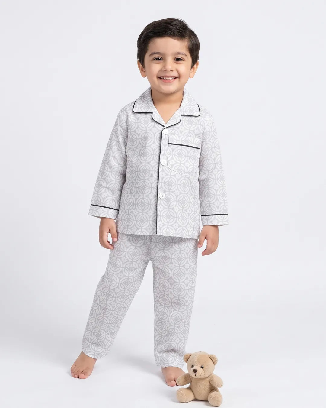 SLEEPWEAR SHIRT WITH PAJAMA SET