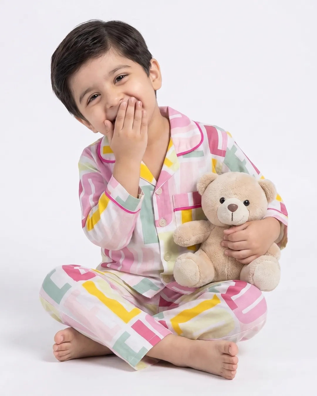 SLEEPWEAR SHIRT WITH PAJAMA SET