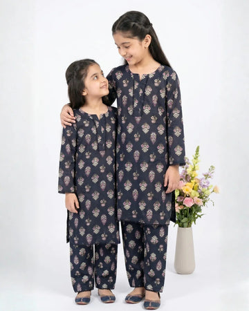 2 PIECE - PRINTED LAWN SUIT