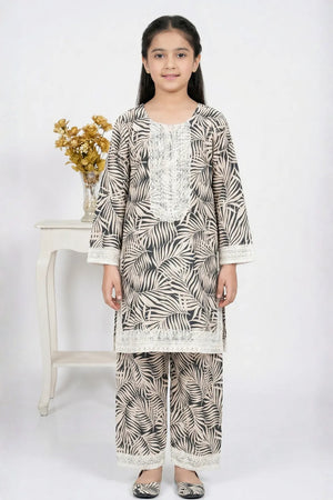 2 PIECE - EMBROIDERED LAWN SUIT