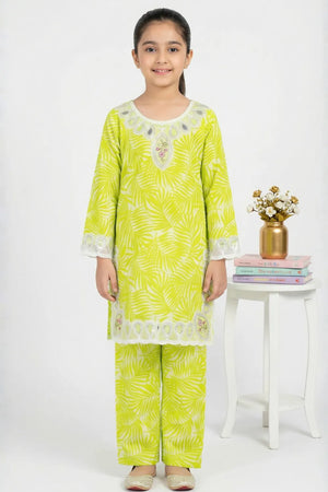 2 PIECE - EMBROIDERED LAWN SUIT