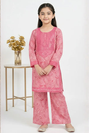 2 PIECE - EMBROIDERED LAWN SUIT