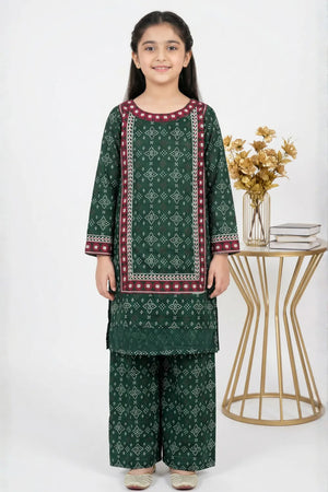 2 PIECE - EMBROIDERED LAWN SUIT