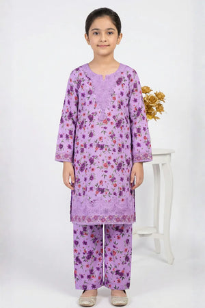 2 PIECE - EMBROIDERED LAWN SUIT