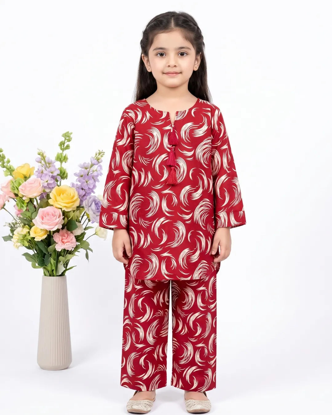 2 PIECE - PRINTED KHADDAR SUIT