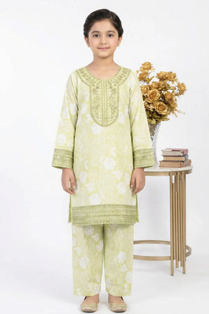 2 PIECE - EMBROIDERED LAWN SUIT