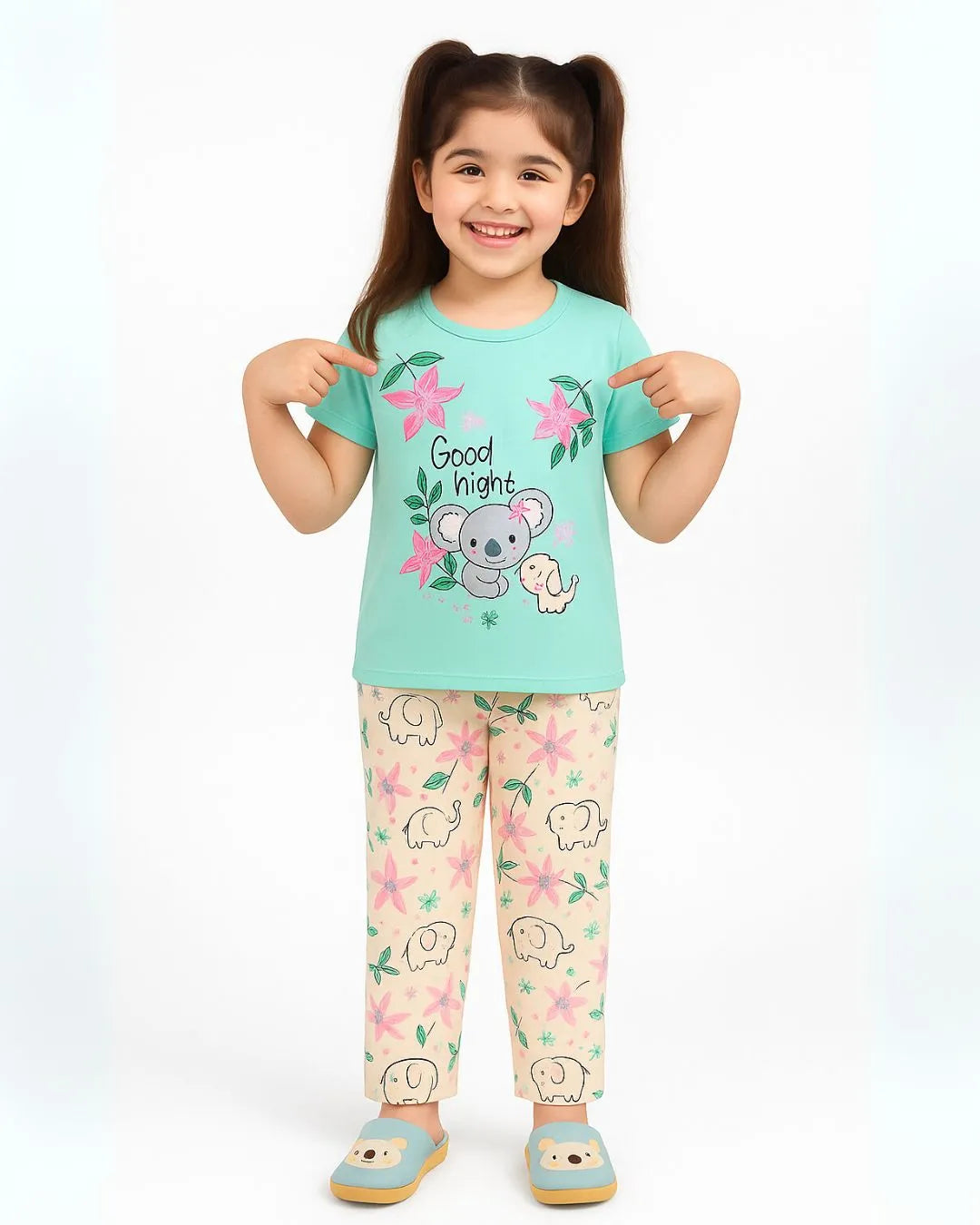NIGHTWEAR T-SHIRT WITH PAJAMA SET