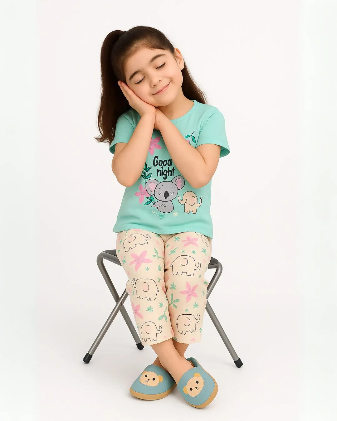 NIGHTWEAR T-SHIRT WITH PAJAMA SET