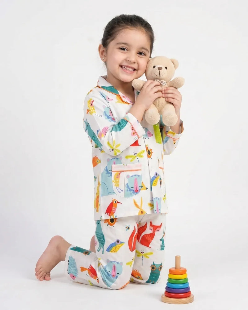 SLEEPWEAR SHIRT WITH PAJAMA SET