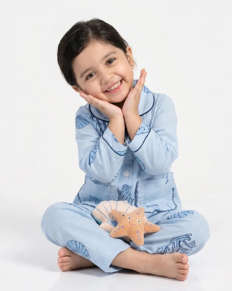 SLEEPWEAR SHIRT WITH PAJAMA SET