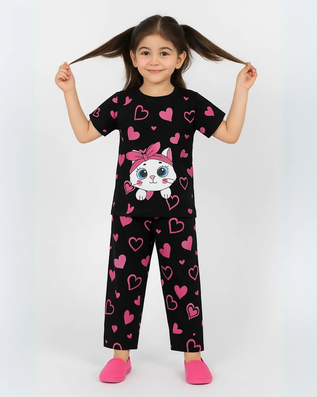 NIGHTWEAR T-SHIRT WITH PAJAMA SET
