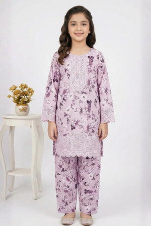 2 PIECE - EMBROIDERED LAWN SUIT