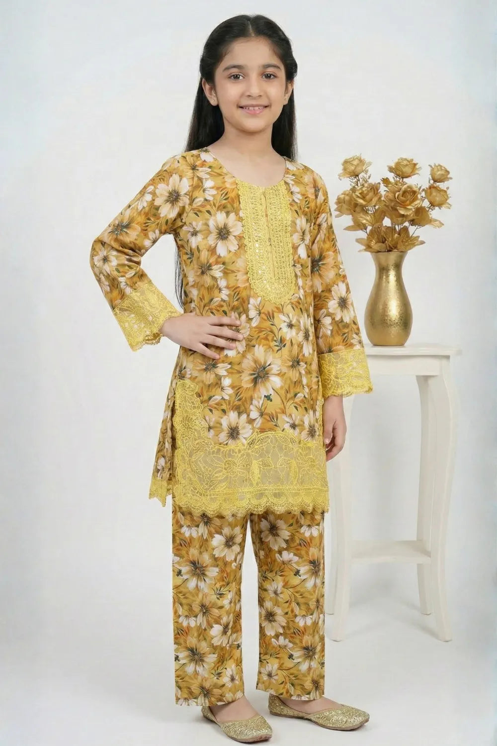 2 PIECE - FARSHI SHALWAR LAWN SUIT