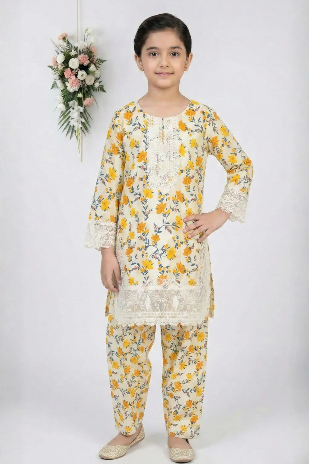2 PIECE - FARSHI SHALWAR LAWN SUIT
