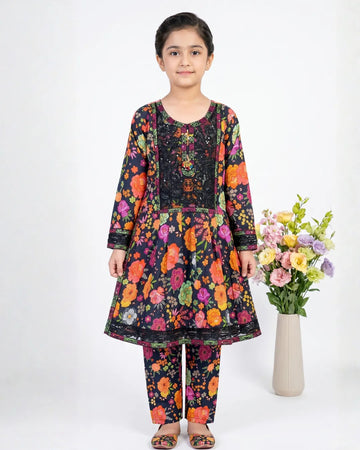 2 PIECE - EMBROIDERED LAWN SUIT