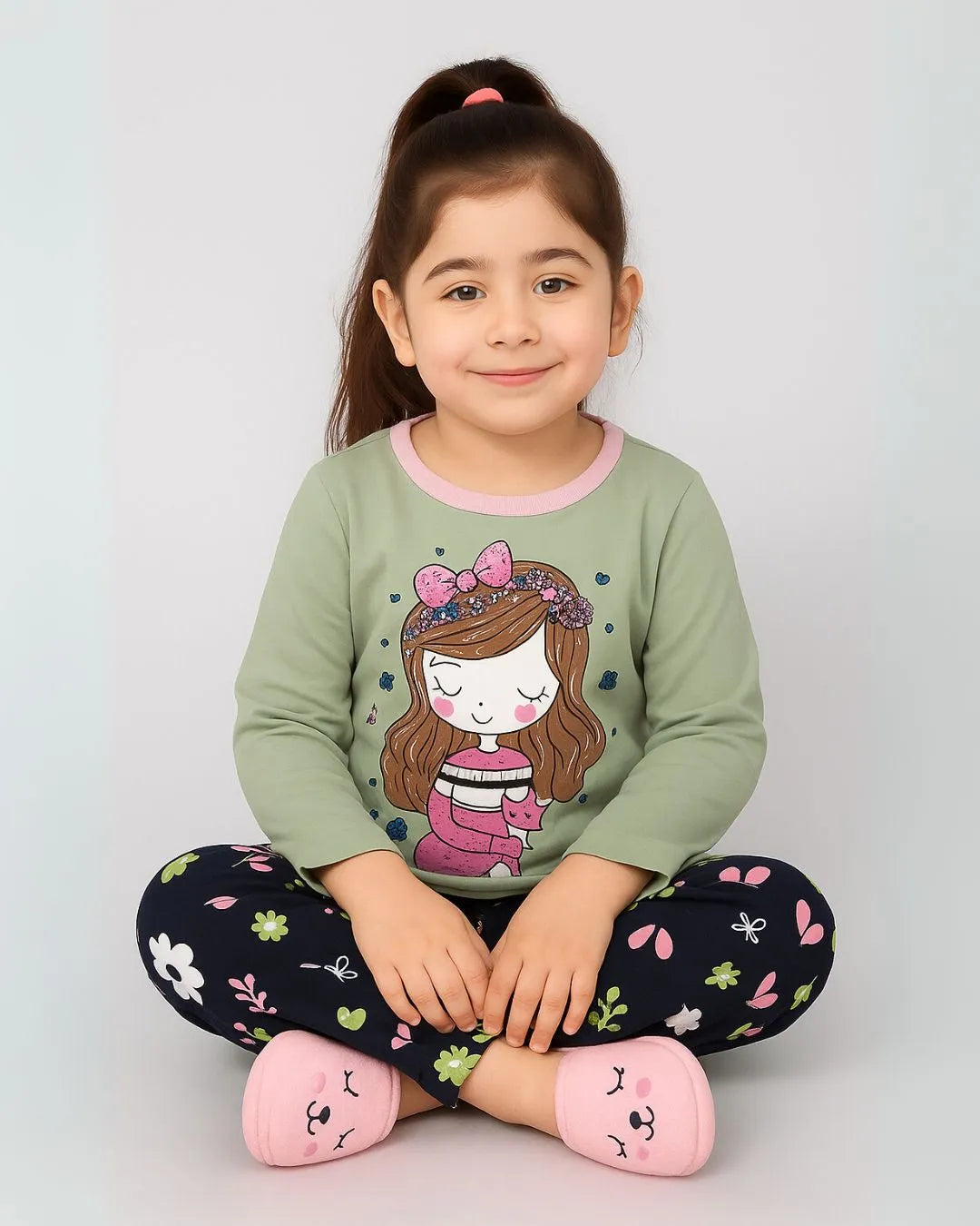 NIGHTWEAR T-SHIRT WITH PAJAMA SET