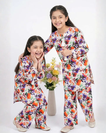 2 PIECE - PRINTED LAWN SUIT