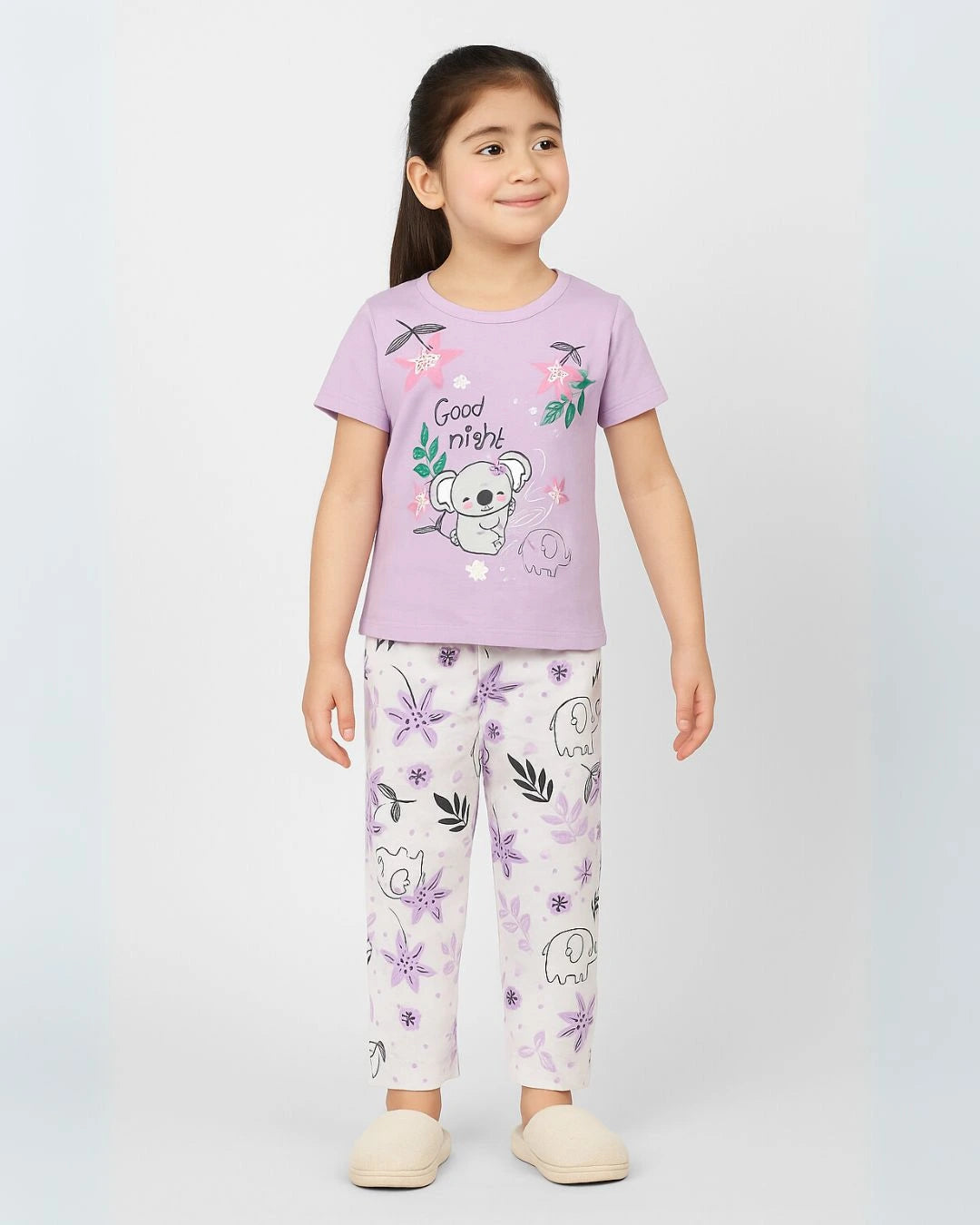 NIGHTWEAR T-SHIRT WITH PAJAMA SET