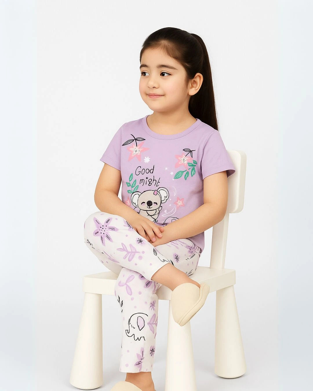 NIGHTWEAR T-SHIRT WITH PAJAMA SET