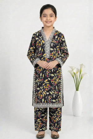 2 PIECE - EMBROIDERED LAWN SUIT