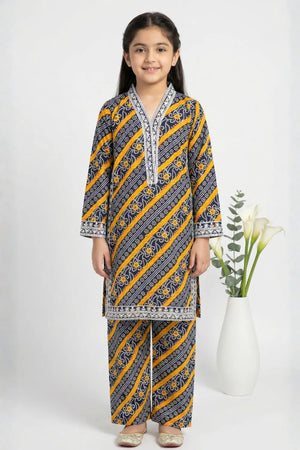 2 PIECE - EMBROIDERED LAWN SUIT