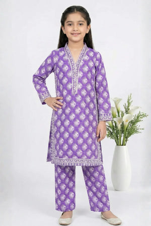 2 PIECE - EMBROIDERED LAWN SUIT