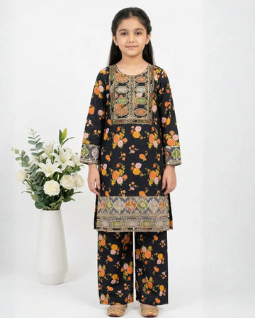 2 PIECE - EMBROIDERED LAWN SUIT