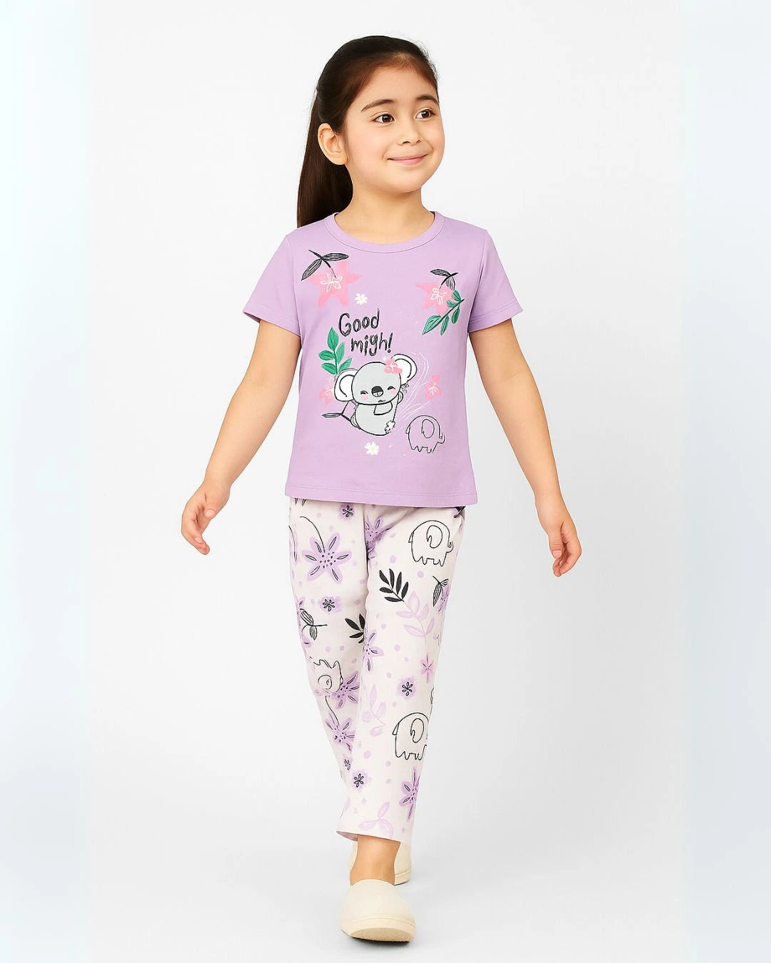 NIGHTWEAR T-SHIRT WITH PAJAMA SET