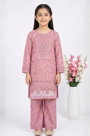 2 PIECE - EMBROIDERED LAWN SUIT