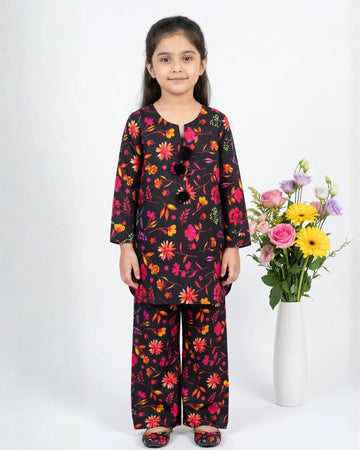 2 PIECE - PRINTED LAWN SUIT