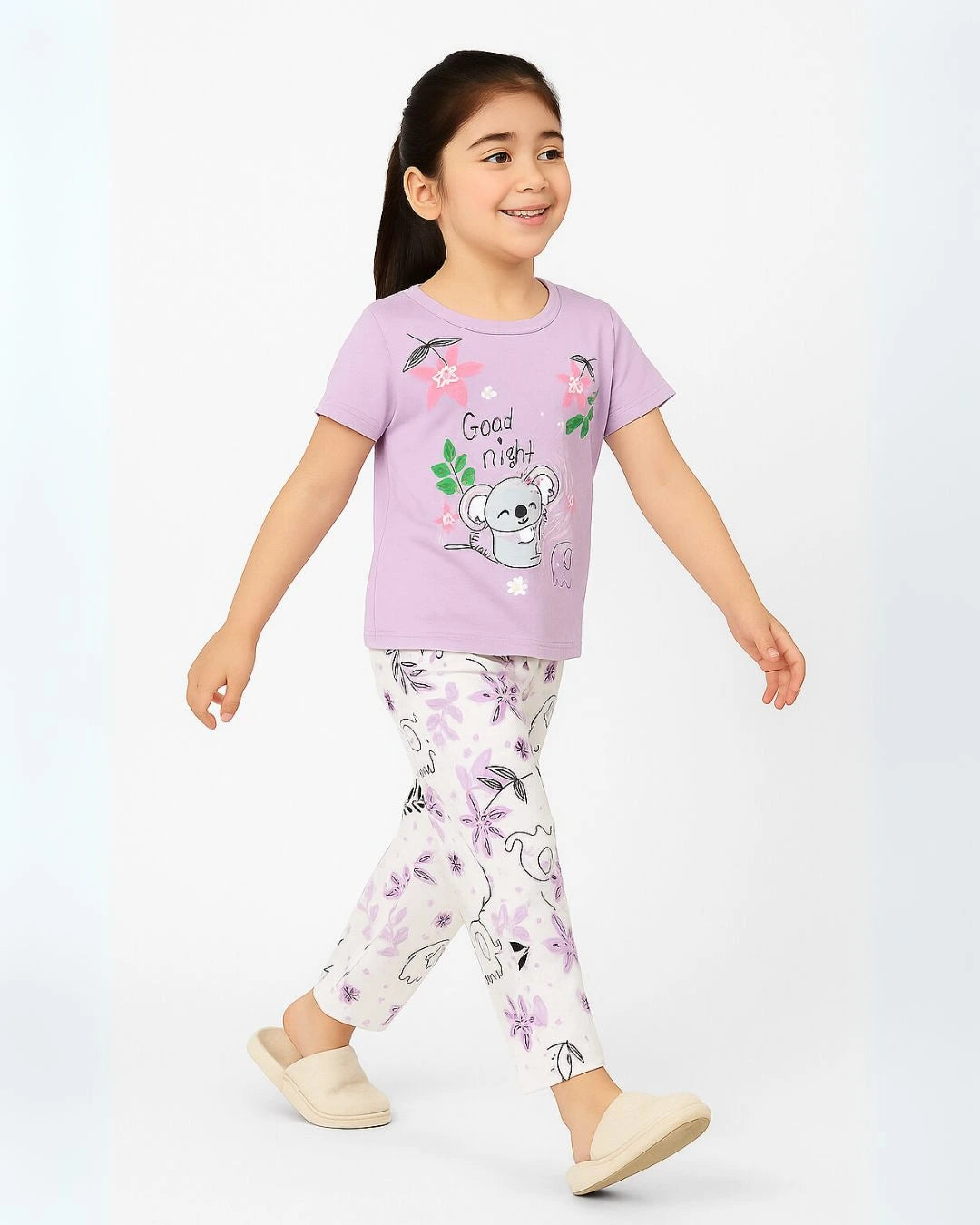 NIGHTWEAR T-SHIRT WITH PAJAMA SET