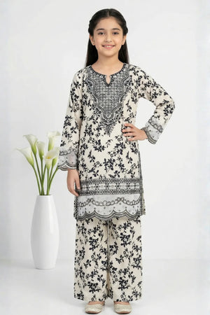 2 PIECE - EMBROIDERED LAWN SUIT