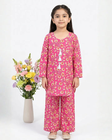 2 PIECE - PRINTED LAWN SUIT