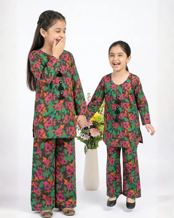 2 PIECE - PRINTED LAWN SUIT