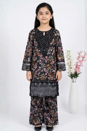 2 PIECE - EMBROIDERED LAWN SUIT