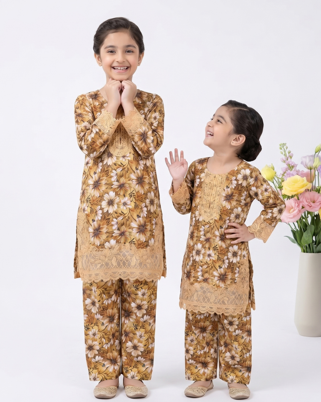 2 PIECE - FARSHI SHALWAR LAWN SUIT