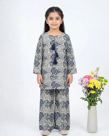 2 PIECE - PRINTED LAWN SUIT